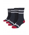 Vysoké ponožky 2-pack URBAN CLASSICS (TB2305)