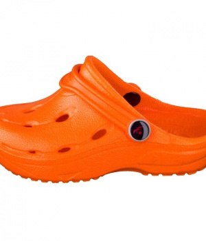 Dětská relaxační obuv DUX - oranžová