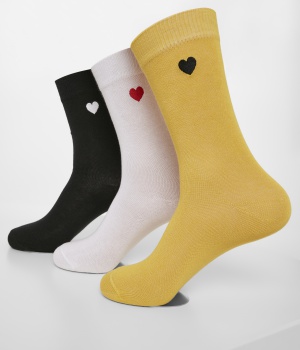 Vysoké ponožky 3-pack URBAN CLASSICS (TB3307)