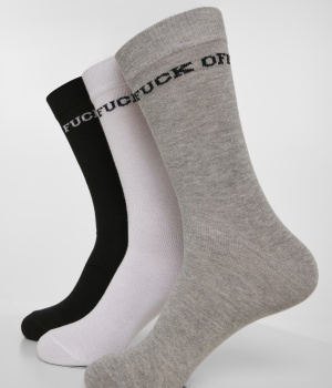 Vysoké ponožky 3-pack URBAN CLASSICS (MT1209) 
