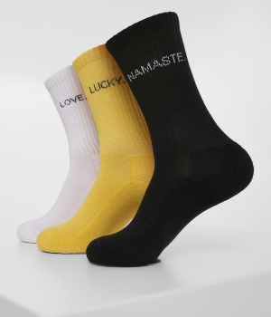 Vysoké ponožky 3-pack URBAN CLASSICS (TB3306)