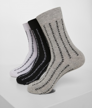 Vysoké ponožky 3-pack URBAN CLASSICS (MT1205)