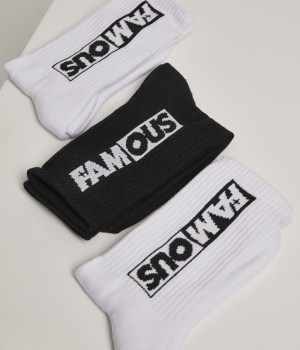 Vysoké ponožky 3-pack URBAN CLASSICS (FA059)