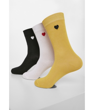 Vysoké ponožky 3-pack URBAN CLASSICS (TB3307)