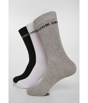 Vysoké ponožky 3-pack URBAN CLASSICS (MT1209) 