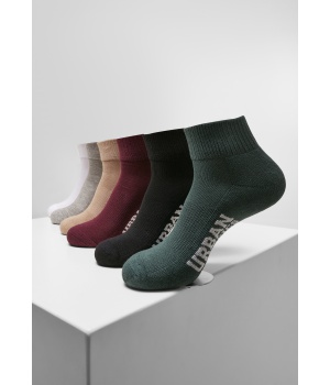 Kotníkové ponožky 6-pack URBAN CLASSICS TB3386)
